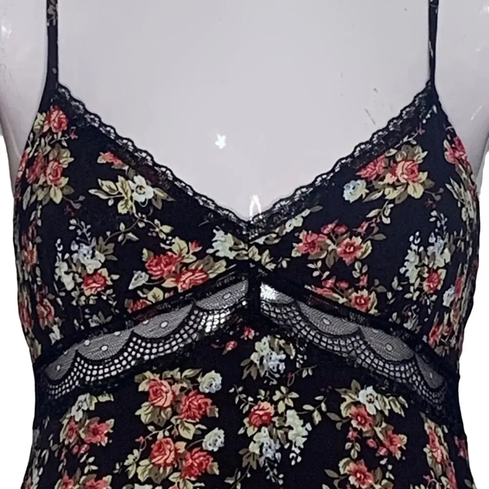 Forever Twenty One NWT Dress Floral Print Multicolor Adjustable Straps Size S - Picture 4 of 13